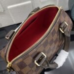 [Super Vip 1:1] Louis Vuitton Speedy Bandoulière 20 Bag Damier Ebene Coated Canvas Brown 20Cm N40489 - Image 6