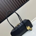 Miumiu Beau Bag Sand Black 28Cm 5Bb173 2Crw F0002 V Otm - Image 2