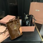 Miumiu Naplak Patent Pouch Palisander 15Cm 5Nf460 Adnt F0Bw5 - Image 2