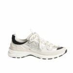 Chanel Sneaker Light Gold Light Gray And Black G46609 B21320 U2404