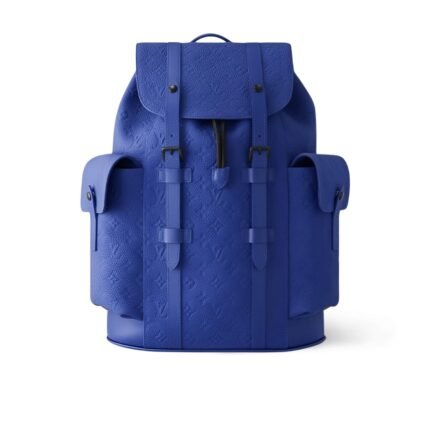 Louis Vuitton Christopher PM Backpack Blue 48Cm M23189