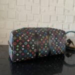 [Super Vip 1:1] Louis Vuitton X Takashi Murakami Keepall Bandoulière 50 Black 50Cm M13745 - Image 5