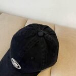 Miumiu Baseball Cap Basic Black - Image 5