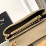 Celine Medium Victoire Bag In Supple Grained Brown Sepia 25Cm 115853Fdu 18Bs - Image 6