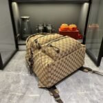 Gucci Gg Canvas Large Backpack Beige And Dark Brown 40Cm 800182 Fadsc 9852 - Image 6