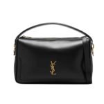Saint Laurent Camera Supple Leather Bag Black 29Cm