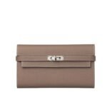 Hermes Kelly Classic Wallet Étoupe 19Cm H051300Cc18