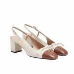 Valentino Garavani Valet Du Roi Slingback Pump Butter And Tobacco 7W2S0Mh9Ddt Aha
