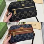 Gucci Ophidia Gg Mini Denim Blue And Brown 17Cm 517350 2Kqgg 8375 - Image 3