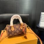 Louis Vuitton Nano Speedy Monogram Origine Ebene 16Cm M27610 - Image 2