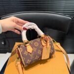 Louis Vuitton Nano Speedy Monogram Origine Ebene 16Cm M27610 - Image 3
