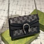 Gucci Dionysus Super Mini Leather Black 16Cm - Image 2