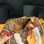 Louis Vuitton Nano Speedy Monogram Origine Ebene 16Cm M27610 - Image 8