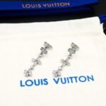 Louis Vuitton Dentelle One Row Earrings Q96850 - Image 4