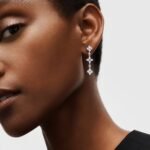 Louis Vuitton Dentelle One Row Earrings Q96850 - Image 6