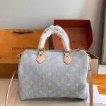 Louis Vuitton Speedy Soft 30 Washed Gray 30Cm M13344 - Image 6