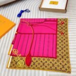 Louis Vuitton My Neverfull Square Rose Fuchsia 90Cm M96258 - Image 6