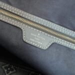 Louis Vuitton Neverfull MM Bag Monogram Denim Blue 32Cm - Image 5