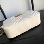 Gucci Gg Marmont Small Camera Bag White 24Cm 447632 Dtd1T 9022 - Image 3