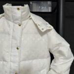 Louis Vuitton Monogram Puffer Jacket White 1Agaws - Image 5