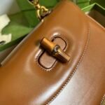 Gucci Bamboo 1947 Small Top Handle Bag 675797 10Odt 2579 - Image 5