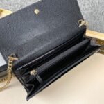 Gucci Gg Marmont Bicolor Wallet On Chain Beige Ebony 19Cm 546585 17Wag 1283 - Image 6