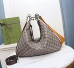 Gucci Gg Attache Large Shoulder Bag Beige Ebony 35Cm 702823 96Grn 4091 - Image 2