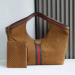 [Super Vip 1:1] Gucci Giglio Large Tote Bag Brown 60Cm 853971 Caab8 2147 - Image 2