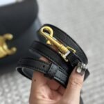 Celine Medium Nino Bag In Supple Calfskin Black 20Cm 117523Fxk 38No - Image 8