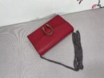 Gucci Women’S Dionysus Gg Supreme Chain Bag Red 401231 Caogx 8990 - Image 2