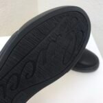 Gucci Women’S Leather Top Sneaker Black - Image 8