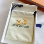 Louis Vuitton Lv Iconic Earrings Gold M00743 - Image 6
