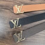 Louis Vuitton Lv Initiales Belt Brown 38Mm - Image 3