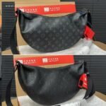 Louis Vuitton Hamac PM Bag Black Monogram Shadow 28Cm M12510 - Image 3