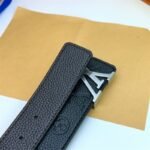 Louis Vuitton Lv Dimension 30Mm Double Sided Belt Black M8854U - Image 5
