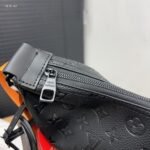 Louis Vuitton Hamac PM Bag Black Monogram Shadow 28Cm M12510 - Image 4