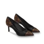 Louis Vuitton Cherie Pump Black Brown 1A8N7F