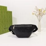 Gucci Gg Embossed Bag Black 23Cm 658582 1W3Cn 1000 - Image 4