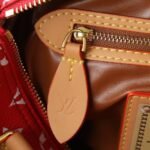 Louis Vuitton Speedy P9 Bandoulière 25 Autres Cuir Monogram Red 25Cm M24425 - Image 6