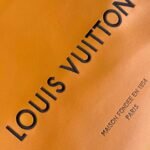 [Super Vip 1:1] Louis Vuitton Shopper Tote Bag MM Orange Safran 40Cm M24457 - Image 9