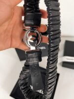 Chanel Calfskin Betl With Silver Cc Logo 30Mm - Image 5