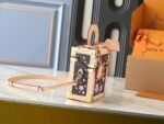Louis Vuitton X Takashi Murakami Camera Box Bag Sakura Brown 17Cm M14173 - Image 3