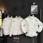Louis Vuitton Monogram Puffer Jacket White 1Agaws - Image 2