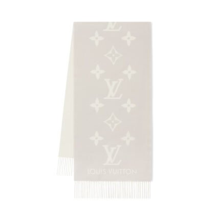 Louis Vuitton Reykjavik Scarf Grey 180Cm M78909