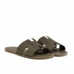Hermes Izmir Sandal Vert Toundra H222845Zhv1465
