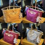 Louis Vuitton Neverfull Bandoulière Inside Out Monogram Rose Pondichery 33Cm M12257 - Image 2