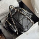 Chanel Small Camera Case Bag Black 23Cm As5220 B18234 94305 - Image 6