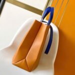 [Super Vip 1:1] Louis Vuitton Shopper Tote Bag MM Orange Safran 40Cm M24457 - Image 4