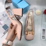 Gucci Women’S Mid Heel Slingback With Horsebit Light Pink ‎643892 C9D00 6705 - Image 6