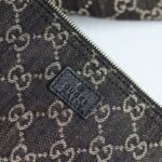 [Super Vip 1:1] Gucci Giglio Small Tote Bag Gg Denim Black And White 25Cm 860845 Fafyu 1155 - Image 7